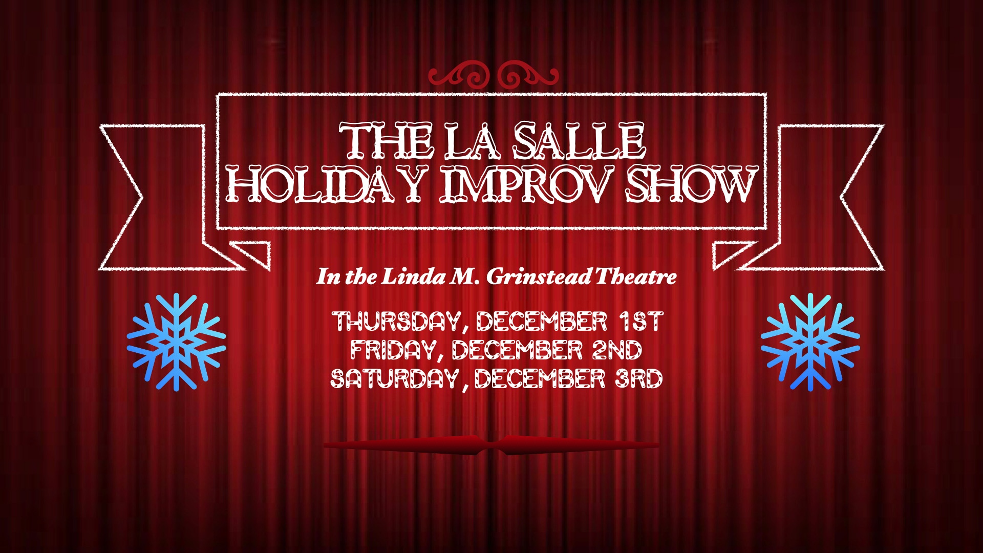 The La Salle Holiday Improv Show